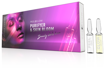 P2G PURIFYER & SKIN BLOOM - kit 10 amp