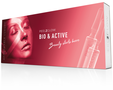 P2G PEEL ENZYMATIC + GLOW BIO & ACTIVE  KIT 10 amp