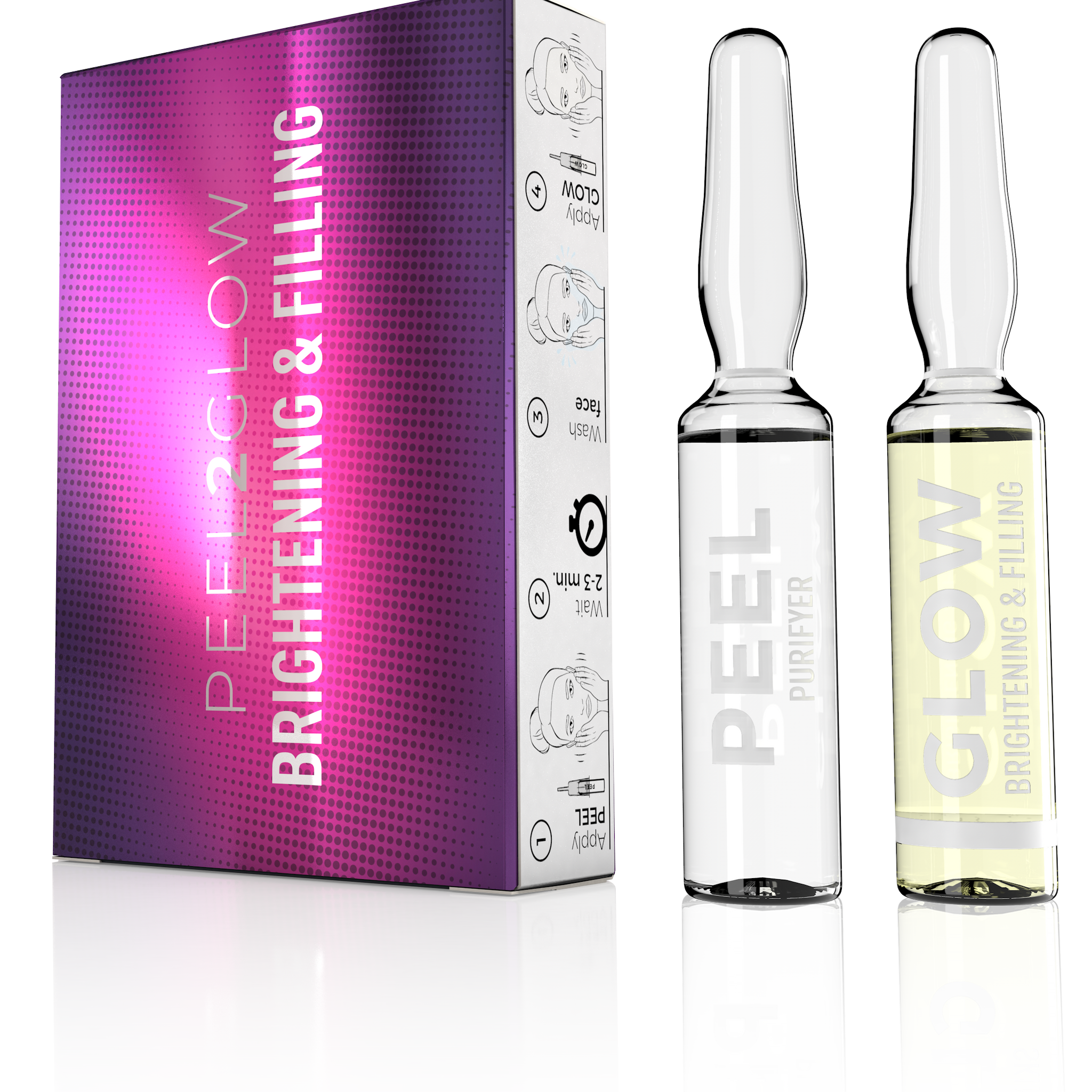 P2G PURIFYER + BRIGHTENING & FILLING KIT 2 amp