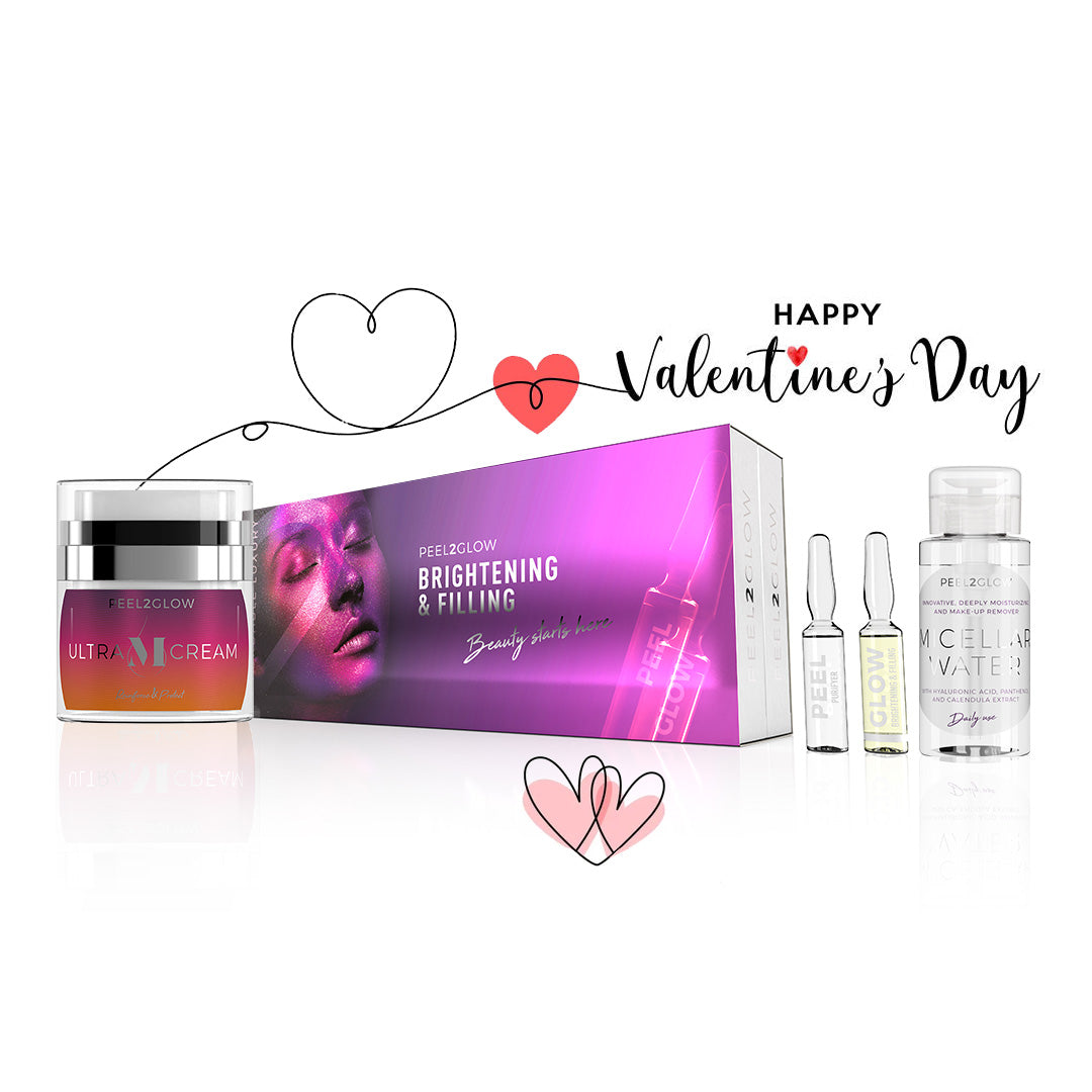 P2G - Ultra M Cream + Skin Bloom 20 Ampule + Free Micellar Water